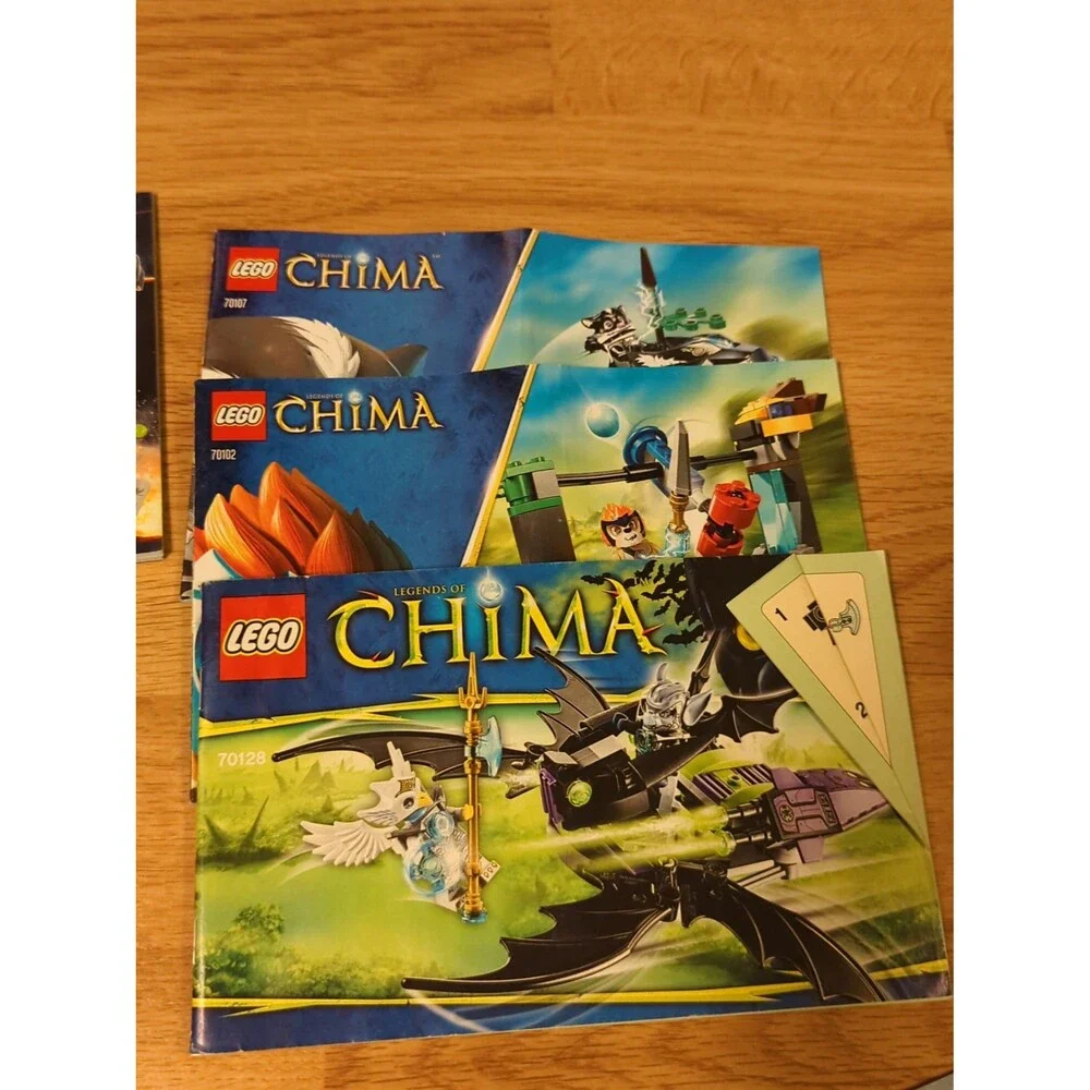 Lego Instruction Manuals Lot of 10 Instruction Book Mixels Movie Chima Star War